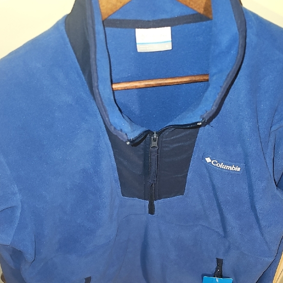 Columbia Deep Blue Fleece Pullover - Picture 3 of 10